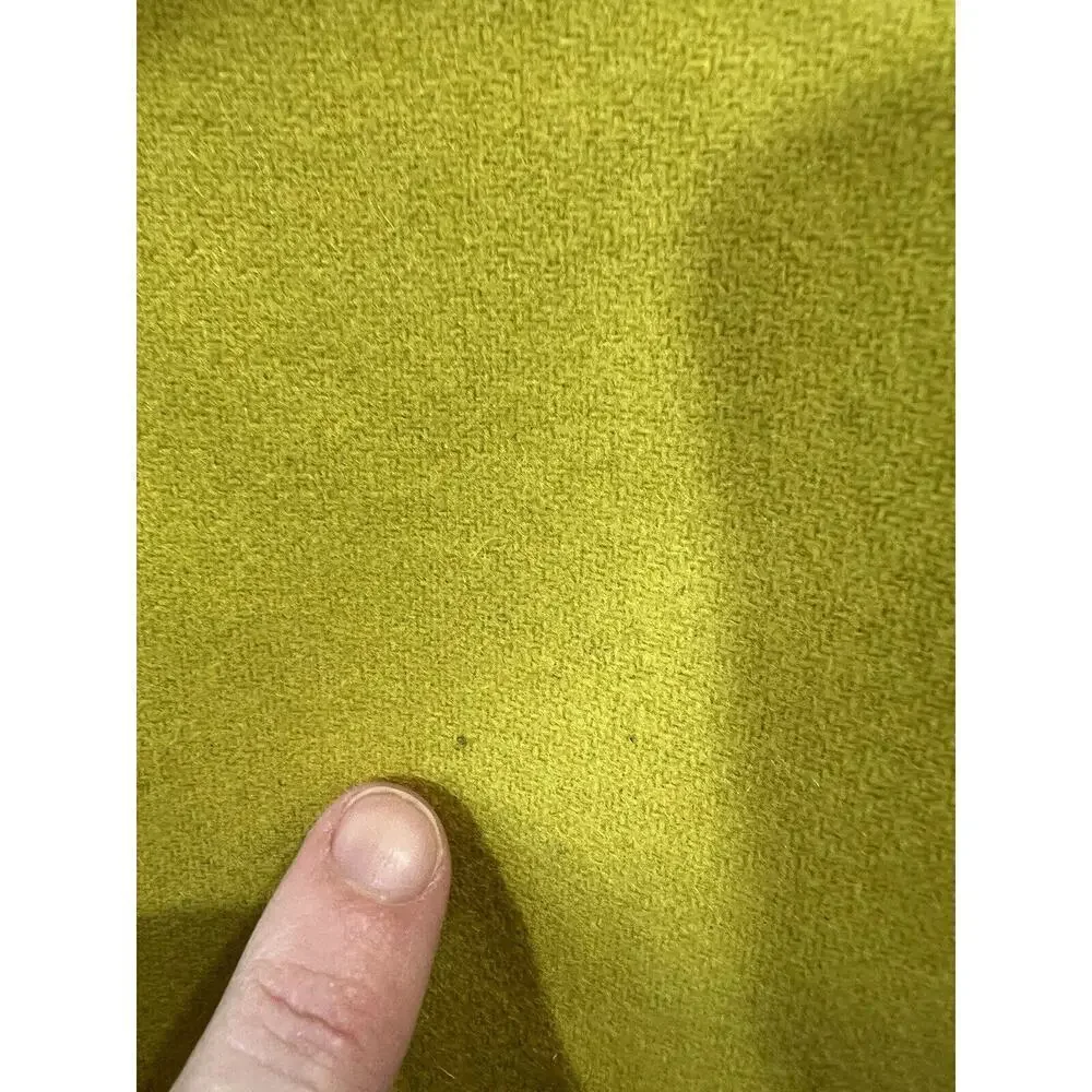 J. Crew Women’s Wool Skirt Size XS‎ 00 Mustard Yellow Preppy Vibrant Mod Office